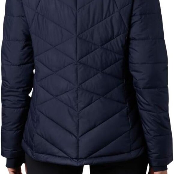 🆕Columbia Women's Heavenly Hooded Jacket- Medium- Dark Nocturnal- Brand NEW - Picture 5 of 10